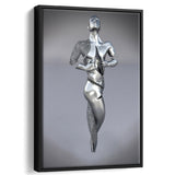 3D Effect Art Intentional Vulnerability V1 Framed Canvas Prints Wall Art - Painting Canvas, Floating Frame, Painting Prints, For Sale