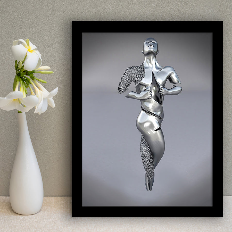 3D Effect Art Intentional Vulnerability V1 Framed Art Prints Wall Decor - Painting Prints, Wall Art, Framed Picture, For Sale