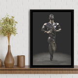 3D Effect Art Intentional Vulnerability V2 Framed Canvas Prints Wall Art - Painting Canvas, Floating Frame, Painting Prints, For Sale