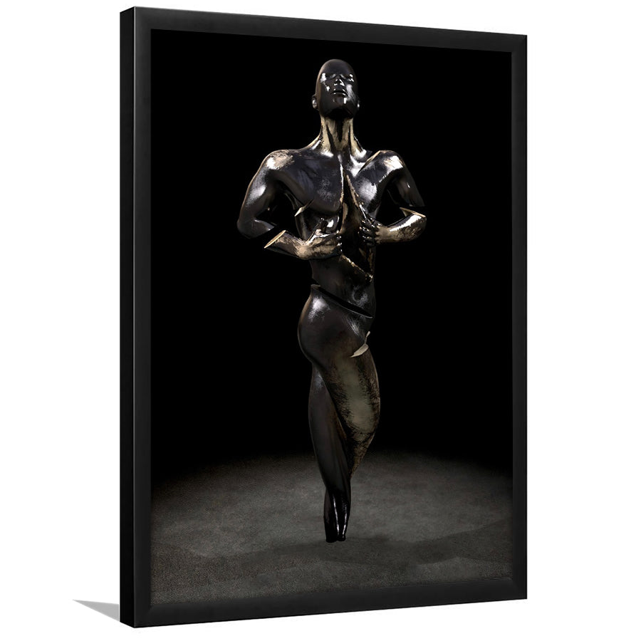 3D Effect Art Intentional Vulnerability V2 Framed Art Prints Wall Decor - Painting Prints, Wall Art, Framed Picture, For Sale