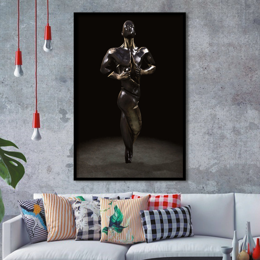 3D Effect Art Intentional Vulnerability V2 Framed Art Prints Wall Decor - Painting Prints, Wall Art, Framed Picture, For Sale