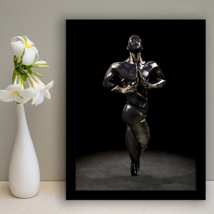 3D Effect Art Intentional Vulnerability V2 Framed Art Prints Wall Decor - Painting Prints, Wall Art, Framed Picture, For Sale