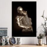 3D Effect Art The Hug Love II Gold Framed Art Prints Wall Decor - Painting Prints, Wall Art, Home Decor, Prints for Sale