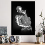 3D Effect Art The Hug Love II Luxury Grey Framed Art Prints Wall Decor - Painting Prints, Wall Art, Home Decor, Prints for Sale