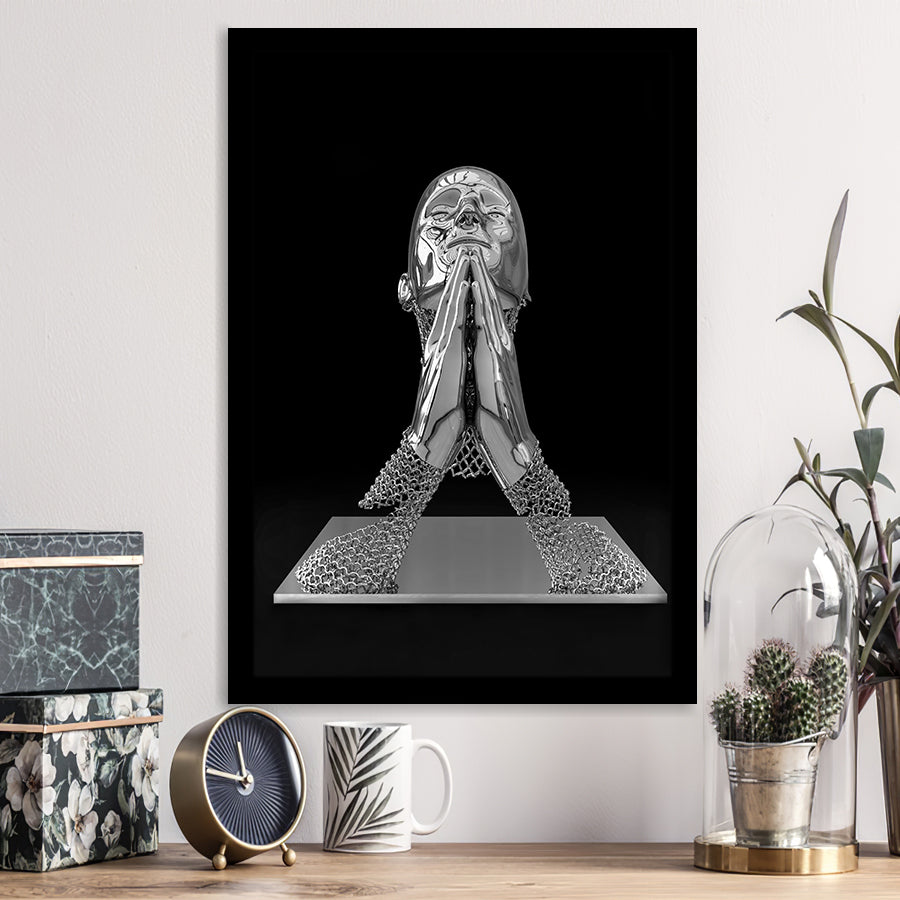3D Effect Art The Prayer V1 Framed Art Prints Wall Decor - Painting Prints, Wall Art, Framed Picture, For Sale
