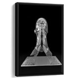 3D Effect Art The Prayer V1 Framed Canvas Prints Wall Art - Painting Canvas, Floating Frame, Painting Prints, For Sale