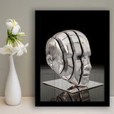 3D Effect Art The Split Head Framed Art Prints Wall Decor - Painting Prints, Wall Art, Framed Picture, For Sale