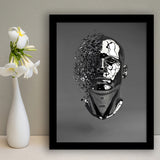 3D Effect Art Abstract Face V1 Framed Art Prints Wall Decor - Painting Prints, Wall Art, Framed Picture, For Sale