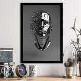 3D Effect Art Abstract Face V1 Framed Art Prints Wall Decor - Painting Prints, Wall Art, Framed Picture, For Sale