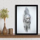 3D Effect Art Abstract Face Framed Canvas Prints Wall Art - Painting Canvas, Floating Frame, Painting Prints, For Sale