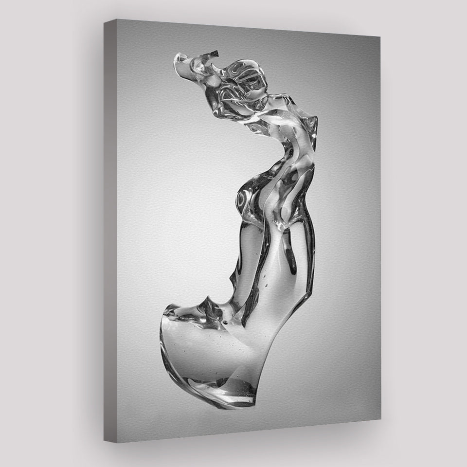 3D Effect Art Attractive Body Of A Woman V1 Canvas Prints Wall Art - Painting Canvas, Home Wall Decor, Painting Prints, For Sale