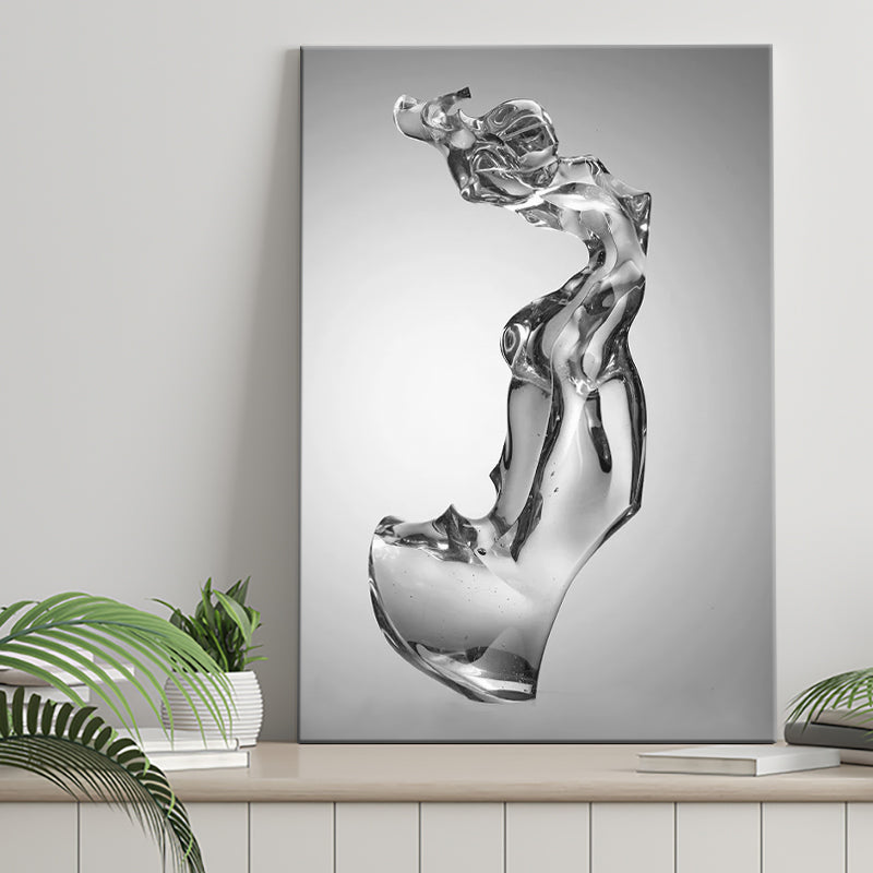 3D Effect Art Attractive Body Of A Woman V1 Canvas Prints Wall Art - Painting Canvas, Home Wall Decor, Painting Prints, For Sale