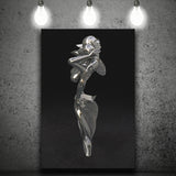 3D Effect Art Attractive Body Of A Woman V2 Canvas Prints Wall Art - Painting Canvas, Home Wall Decor, Painting Prints, For Sale