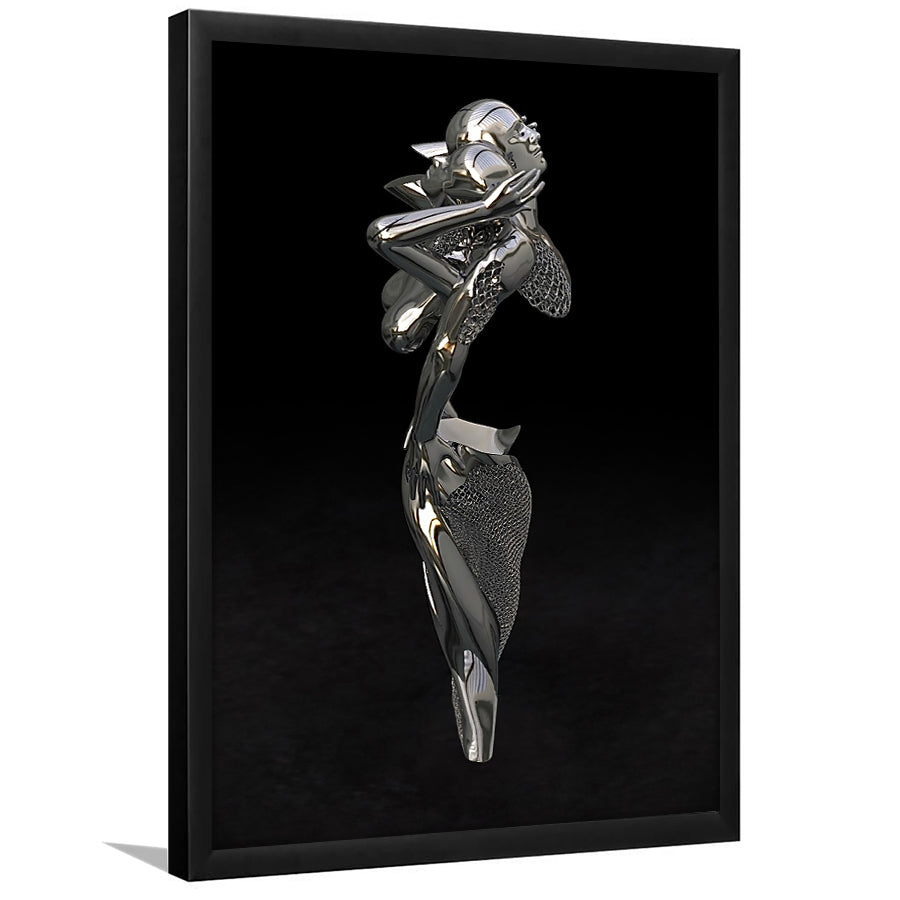 3D Effect Art Attractive Body Of A Woman V2 Framed Art Prints Wall Decor - Painting Prints, Wall Art, Framed Picture, For Sale