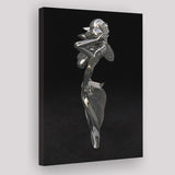 3D Effect Art Attractive Body Of A Woman V2 Canvas Prints Wall Art - Painting Canvas, Home Wall Decor, Painting Prints, For Sale