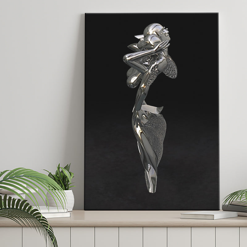 3D Effect Art Attractive Body Of A Woman V2 Canvas Prints Wall Art - Painting Canvas, Home Wall Decor, Painting Prints, For Sale