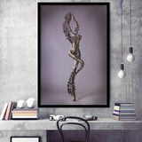 3D Effect Art Attractive Body Of A Woman V3 Framed Art Prints Wall Decor - Painting Prints, Wall Art, Framed Picture, For Sale