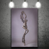 3D Effect Art Attractive Body Of A Woman V3 Canvas Prints Wall Art - Painting Canvas, Home Wall Decor, Painting Prints, For Sale