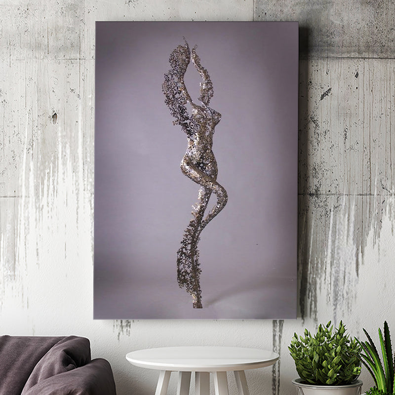 3D Effect Art Attractive Body Of A Woman V3 Canvas Prints Wall Art - Painting Canvas, Home Wall Decor, Painting Prints, For Sale