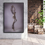 3D Effect Art Attractive Body Of A Woman V3 Framed Canvas Prints Wall Art - Painting Canvas, Floating Frame, Painting Prints, For Sale