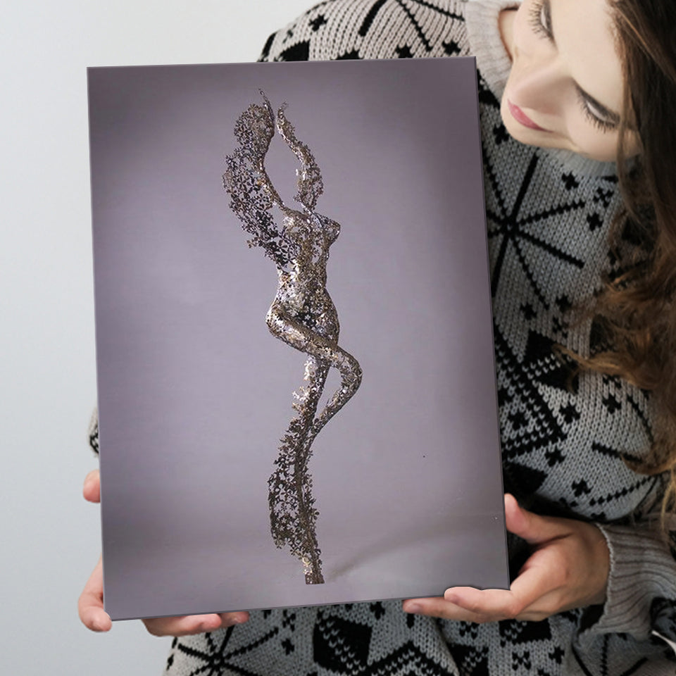 3D Effect Art Attractive Body Of A Woman V3 Canvas Prints Wall Art - Painting Canvas, Home Wall Decor, Painting Prints, For Sale