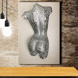 3D Effect Art Attractive Body Of A Woman V4 Canvas Prints Wall Art - Painting Canvas, Home Wall Decor, Painting Prints, For Sale