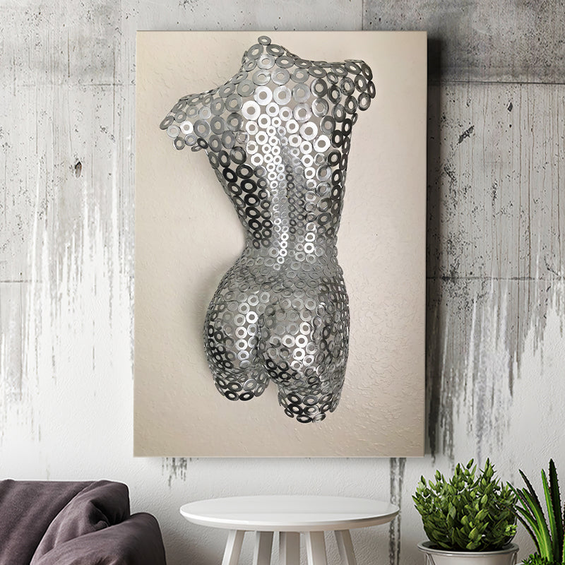 3D Effect Art Attractive Body Of A Woman V4 Canvas Prints Wall Art - Painting Canvas, Home Wall Decor, Painting Prints, For Sale