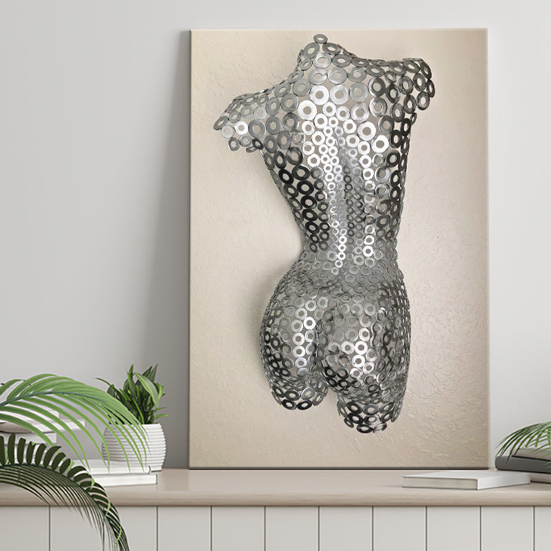 3D Effect Art Attractive Body Of A Woman V4 Canvas Prints Wall Art - Painting Canvas, Home Wall Decor, Painting Prints, For Sale