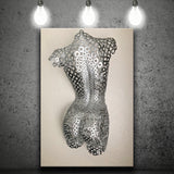 3D Effect Art Attractive Body Of A Woman V4 Canvas Prints Wall Art - Painting Canvas, Home Wall Decor, Painting Prints, For Sale
