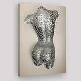 3D Effect Art Attractive Body Of A Woman V4 Canvas Prints Wall Art - Painting Canvas, Home Wall Decor, Painting Prints, For Sale