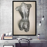 3D Effect Art Attractive Body Of A Woman V4 Framed Art Prints Wall Decor - Painting Prints, Wall Art, Framed Picture, For Sale