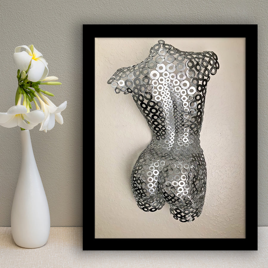 3D Effect Art Attractive Body Of A Woman V4 Framed Art Prints Wall Decor - Painting Prints, Wall Art, Framed Picture, For Sale