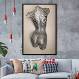 3D Effect Art Attractive Body Of A Woman V4 Framed Art Prints Wall Decor - Painting Prints, Wall Art, Framed Picture, For Sale