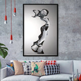 3D Effect Art Attractive Body Of A Woman Framed Art Prints Wall Decor - Painting Prints, Wall Art, Framed Picture, For Sale
