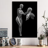3D Effect Art Love Comes From The Heart Framed Art Prints Wall Decor - Painting Prints, Wall Art, Framed Picture, For Sale