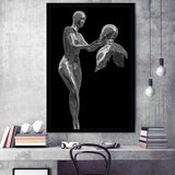 3D Effect Art Love Comes From The Heart Framed Art Prints Wall Decor - Painting Prints, Wall Art, Framed Picture, For Sale