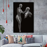 3D Effect Art Love Comes From The Heart Framed Art Prints Wall Decor - Painting Prints, Wall Art, Framed Picture, For Sale