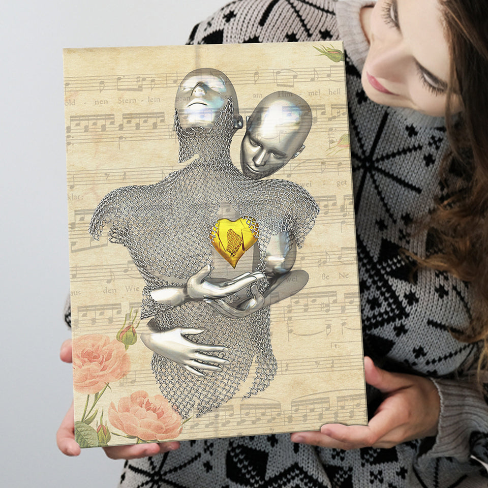3D Effect Art Love Heart Canvas Wall Art - Canvas Prints, Painting Can –  UnixCanvas