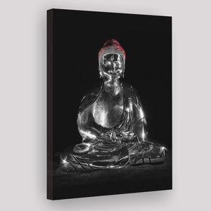 3D Effect Art Buddha Meditation Canvas Prints Wall Art - Painting Canvas, Home Wall Decor, Painting Prints, For Sale