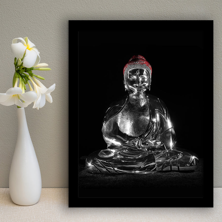 3D Effect Art Buddha Meditation Framed Art Prints Wall Decor - Painting Prints, Wall Art, Framed Picture, For Sale