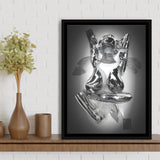 3D Effect Art Indecent Framed Canvas Prints Wall Art - Painting Canvas, Floating Frame, Painting Prints, For Sale