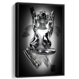3D Effect Art Indecent Framed Canvas Prints Wall Art - Painting Canvas, Floating Frame, Painting Prints, For Sale