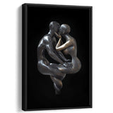 3D Effect Art Loyalty Bronze Framed Canvas Prints Wall Art - Painting Canvas, Floating Frame, Painting Prints, For Sale