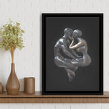 3D Effect Art Loyalty Bronze Framed Canvas Prints Wall Art - Painting Canvas, Floating Frame, Painting Prints, For Sale