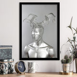 3D Effect Art Omar António Metal Head Framed Art Prints Wall Decor - Painting Prints, Wall Art, Framed Picture, For Sale