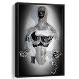 3D Effect Art Resurrection Framed Canvas Prints Wall Art - Painting Canvas, Floating Frame, Painting Prints, For Sale