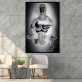 3D Effect Art Resurrection Framed Canvas Prints Wall Art - Painting Canvas, Floating Frame, Painting Prints, For Sale