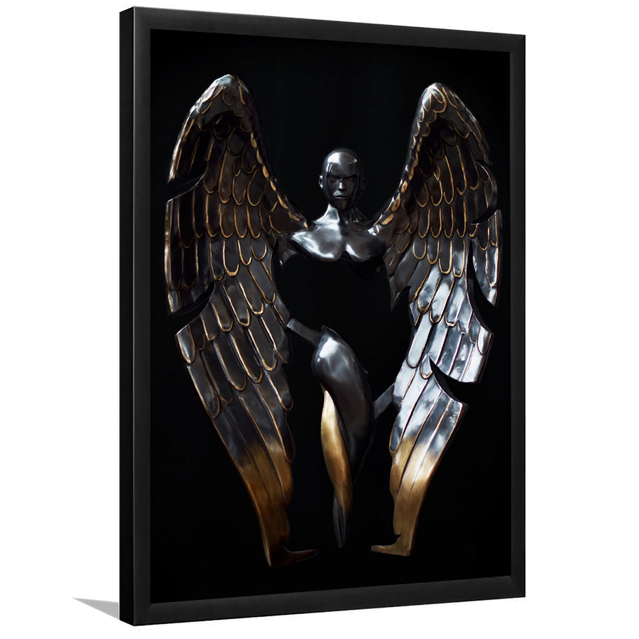 3D Effect Art Bronze Angle Framed Art Prints Wall Decor - Painting Prints, Wall Art, Framed Picture, For Sale