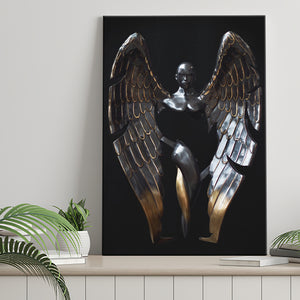 3D Effect Art Bronze Angle Canvas Prints Wall Art - Painting Canvas, Home Wall Decor, Painting Prints, For Sale