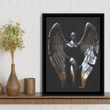 3D Effect Art Bronze Angle Framed Canvas Prints Wall Art - Painting Canvas, Floating Frame, Painting Prints, For Sale